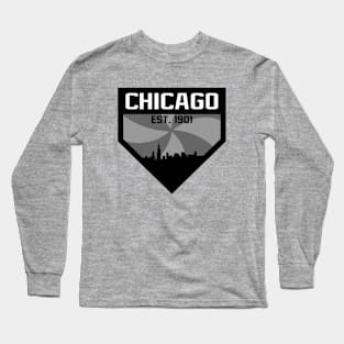 Chicago WS Home Plate Skyline Long Sleeve T-Shirt